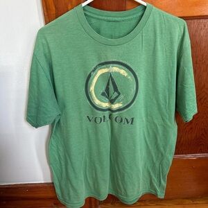 Volcom Green Logo Men's Tee